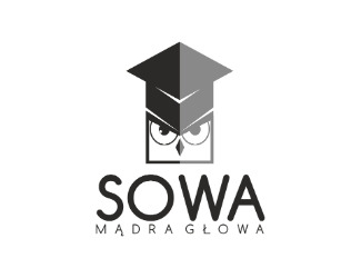 Projekt logo dla firmy Sowa Mądra Głowa | Projektowanie logo